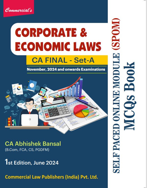 Corporate and Economic Laws CA Final - Set A (SPOM) MCQs Book - Retail Maharaj