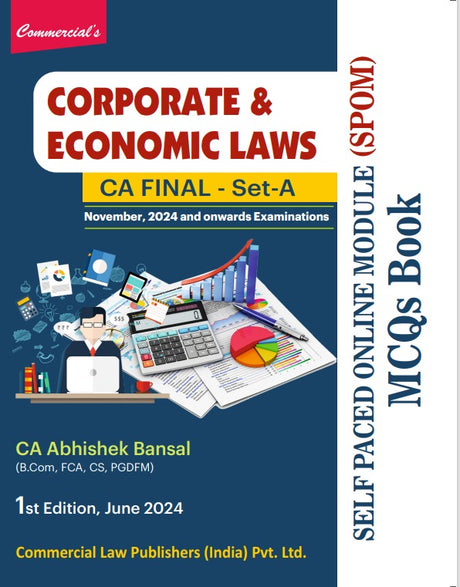 Corporate and Economic Laws CA Final - Set A (SPOM) MCQs Book - Retail Maharaj