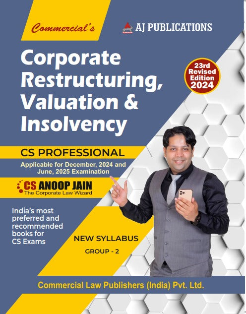 Corporate Restructuring, Valuation & Insolvency (New Syllabus Group II) - Retail Maharaj