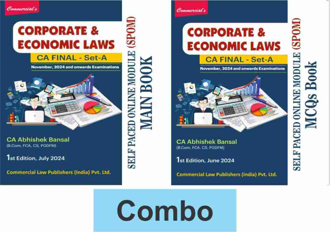 Corporate & Economic Law (Combo Pack) MCQ & Main book - Retail Maharaj