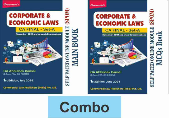 Corporate & Economic Law (Combo Pack) MCQ & Main book - Retail Maharaj