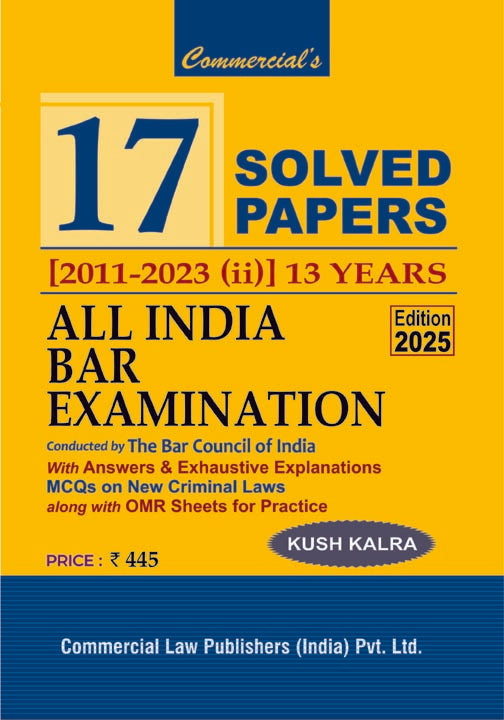 Solved Papers All India Bar Exam - Retail Maharaj