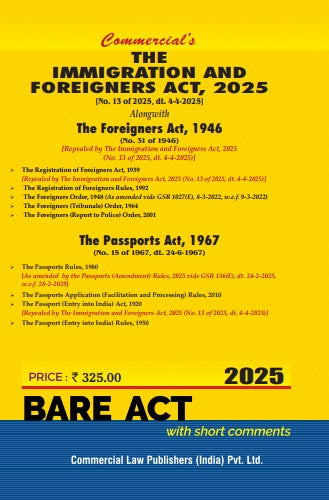 IMMIGRATION AND FOREIGNERS ACT, 2025 - Retail Maharaj