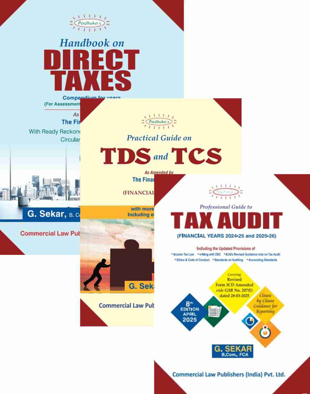 Books for Professionals by G. Sekar -Combo Pack 2 - Retail Maharaj