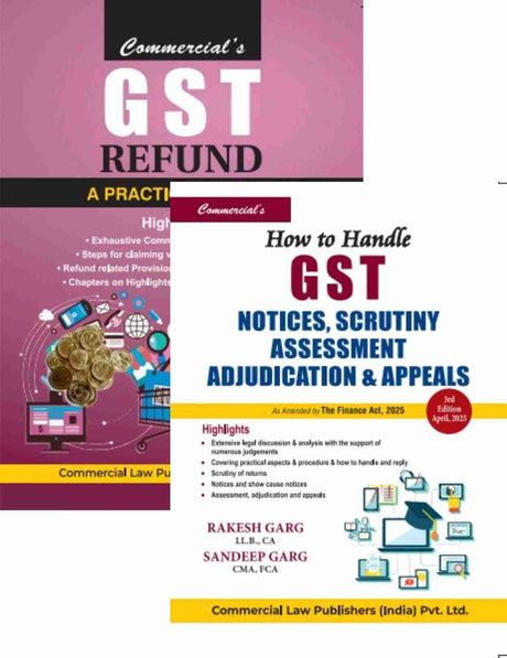 GST Refund & GST Notices Scrutiny Combo Pack - Retail Maharaj