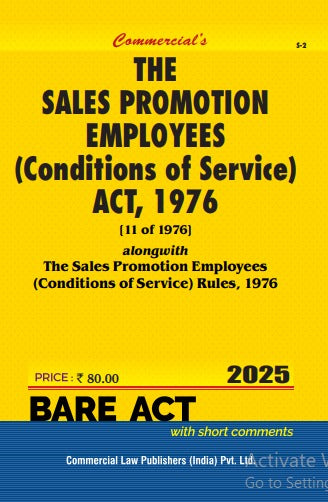 Sales Promotion Employees (Conditions of Service) Act, 1976 - Retail Maharaj