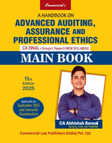 A Handbook On Advanced Auditing , Assurance And Professional Ethics (CA Final, Group-1, Paper-3) New Syllabus (Main Book) - Retail Maharaj