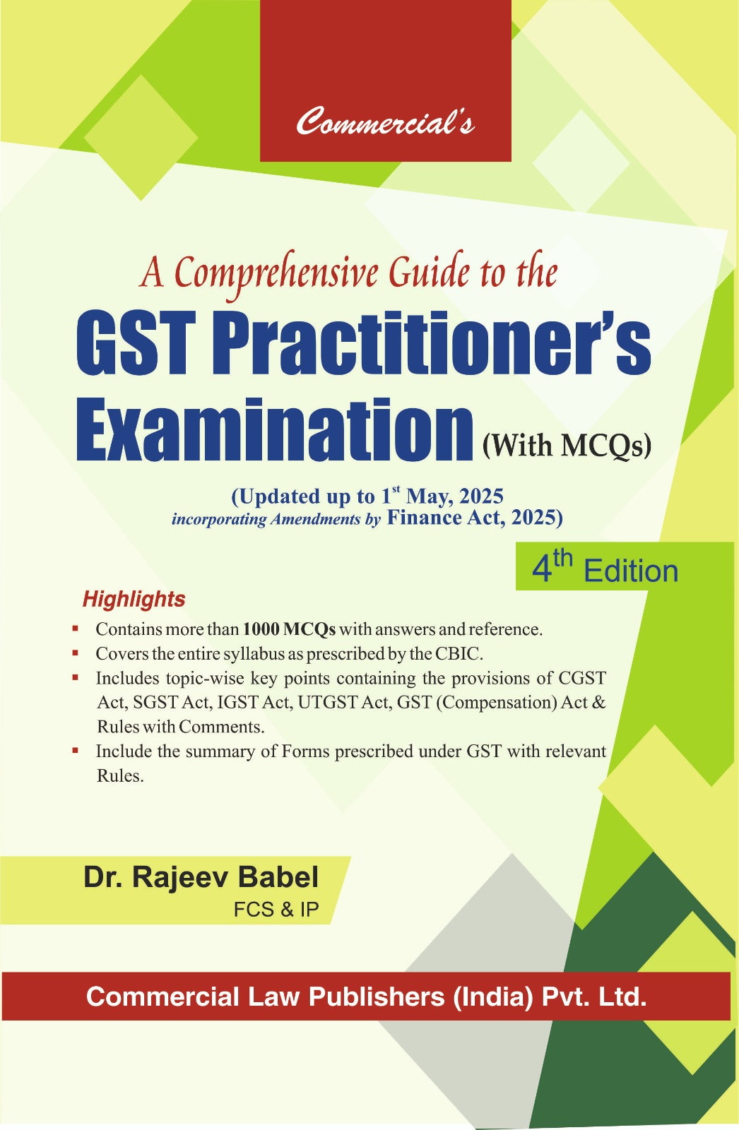 A Comprehensive Guide to the GST Practitioner's Examination (with MCQs) - Retail Maharaj