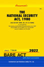 National Security Act, 1980 - Retail Maharaj