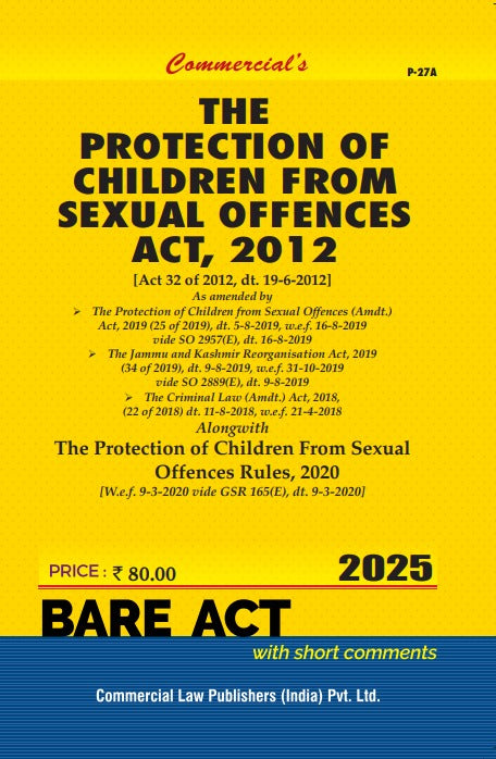 Protection of Children from Sexual Offences Act, 2012 As amended by The Protection of Children from Sexual Offences (Amdt.) Act, 2019 - Retail Maharaj