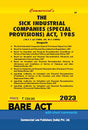 Sick Industrial Companies (Special Provisions) Act, 1985 with Rules - Retail Maharaj