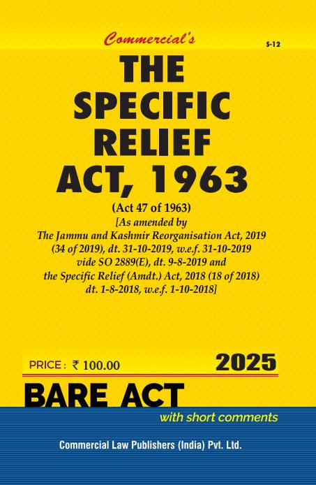 Specific Relief Act, 1963 - Retail Maharaj