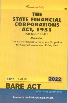 State Financial Corporations Act, 1951 - Retail Maharaj