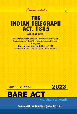 Telegraph Act with Rules & Regulations - Retail Maharaj