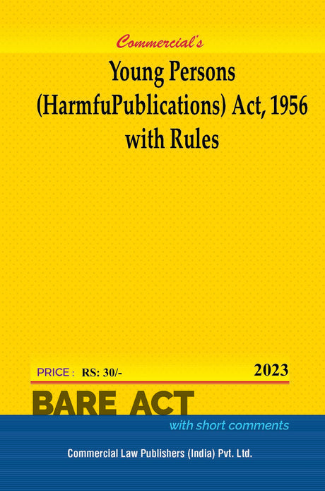 Young Persons (Harmful Publications) Act, 1956 with Rules - Retail Maharaj