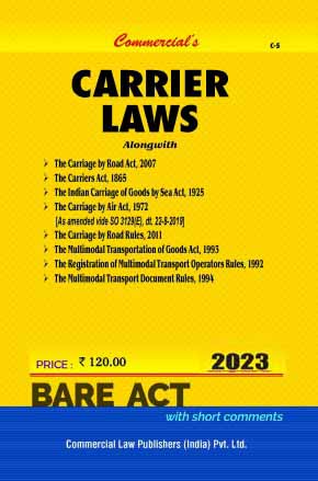 Carrier Laws Along with Allied Acts (Air, Land, Ship) - Retail Maharaj