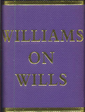 WILLIAMS ON WILLS - Retail Maharaj