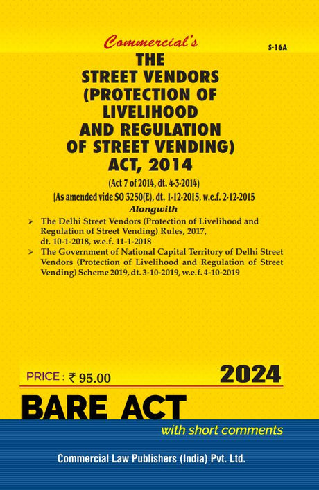 Street Vendors (Protection of Livelihood and Regulation of Street Vending) Act, 2014 - Retail Maharaj