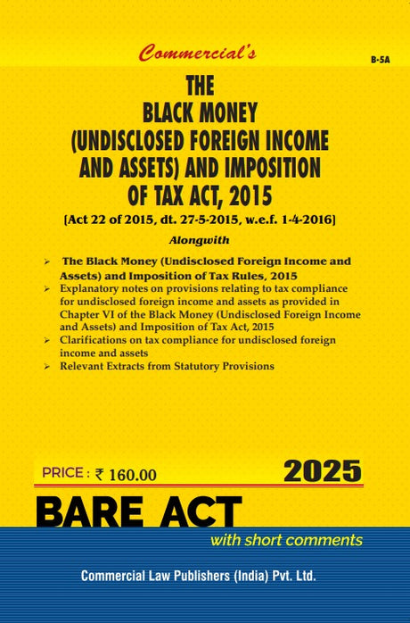 Black Money (Undisclosed Foreign Income and Assets) and Imposition of Tax Act, 2015 - Retail Maharaj