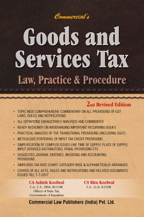 Goods and Services Tax Law Practice & Procedure - Retail Maharaj