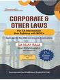 Corporate and Other Laws For CA Intermediate New Syllabys with MCQ's - Retail Maharaj