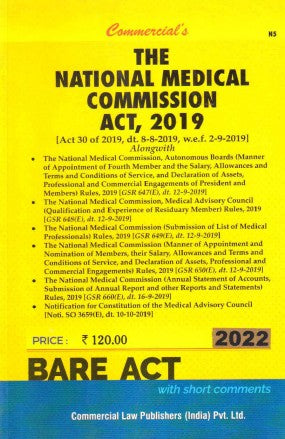 National Medical Commission Act, 2019 - Retail Maharaj