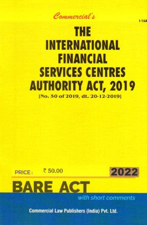 International Financial Services Centres Authority Act, 2019 - Retail Maharaj
