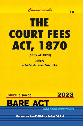 Court Fees Act, 1870 with State Amendments - Retail Maharaj