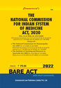 National Commission for Indian System of Medicine Act, 2020 - Retail Maharaj