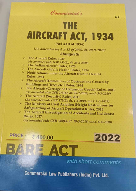 Aircraft Act, 1934 - Retail Maharaj