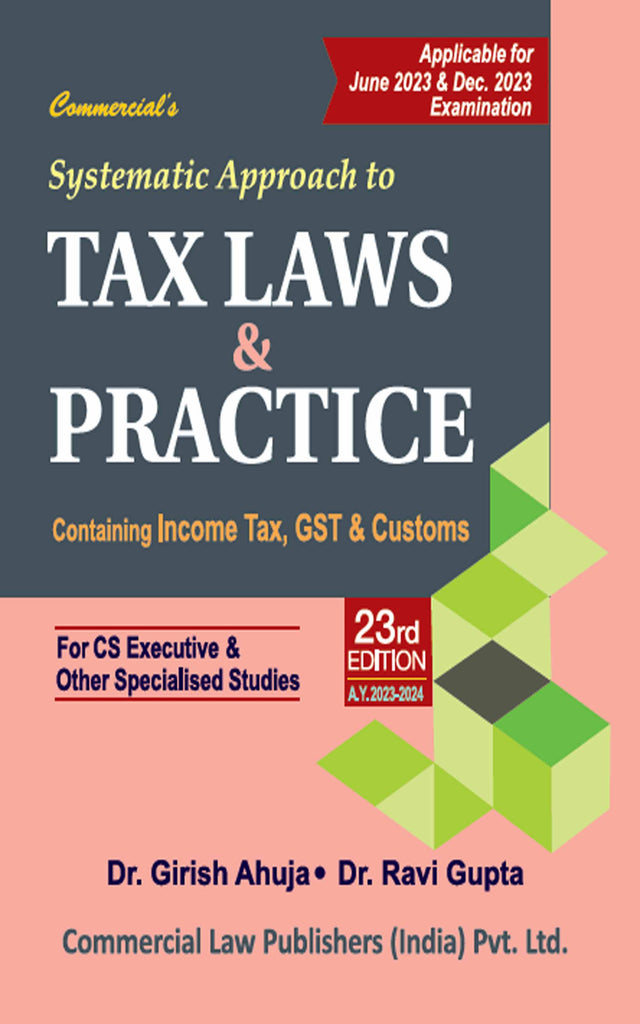 Systematic Approach to Tax Laws & Practice (With MCQs) 23rd Edition - Retail Maharaj