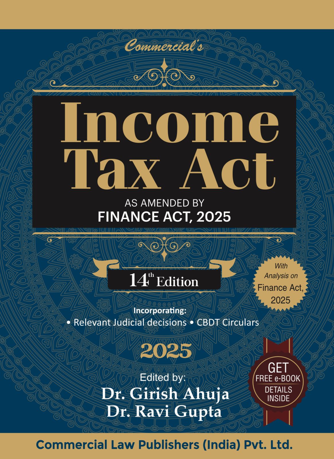 Income Tax Act As Amended by Finance Act, 2025 - Retail Maharaj