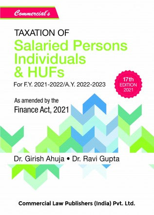 Taxation of Salaried Persons, Individuals & HUFs - Retail Maharaj