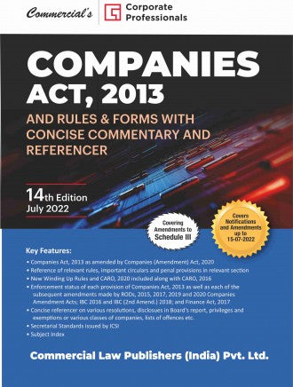 Companies Act, 2013 (Pocket Edition) HB - Retail Maharaj