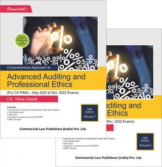 Comprehensive Approach to Advanced Auditing & Professional Ethics (Set of 2 Vols.) - Retail Maharaj