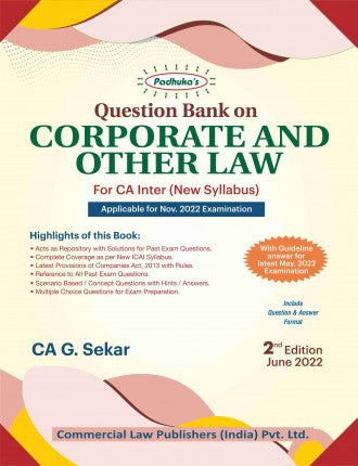 Question Bank on Corporate and Other Law - Retail Maharaj
