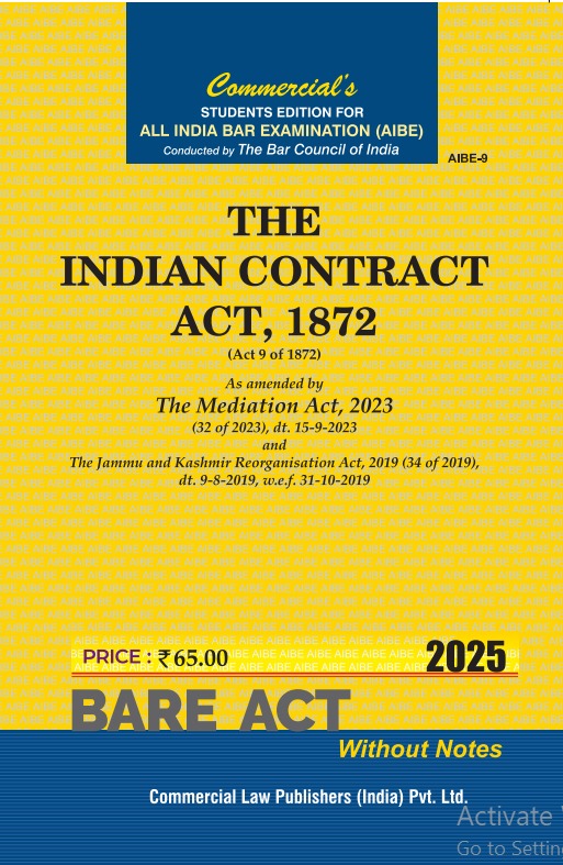 Indian Contract Act, 1872 (AIBE-9) - Retail Maharaj