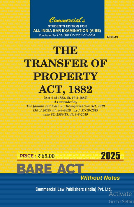 Transfer of Property Act, 1882 - Retail Maharaj