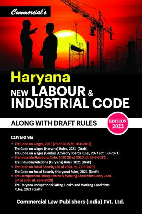 Haryana New Labour & Industrial Code Along with Draft Rules - Retail Maharaj
