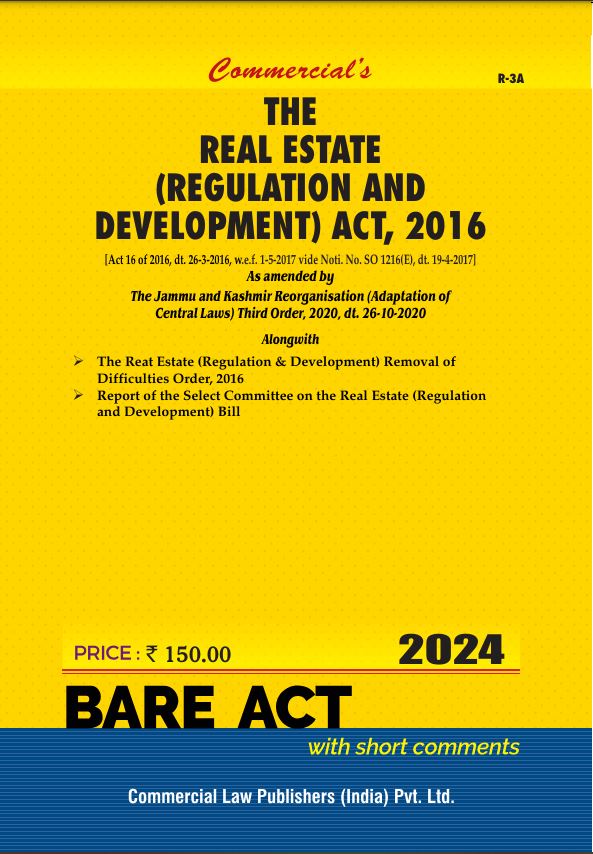 Real Estate (Regulation and Development) Act,2016 - Retail Maharaj