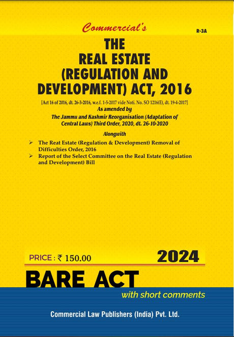 Real Estate (Regulation and Development) Act,2016 - Retail Maharaj