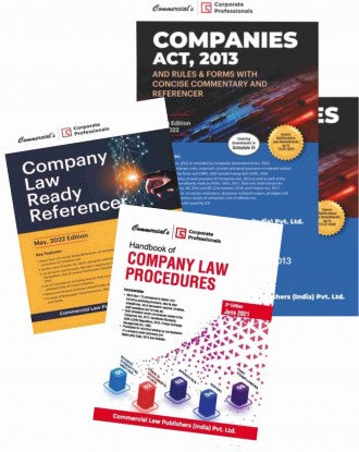 Combo Pack for Companies Act & Rules with Ready Referencer - Retail Maharaj