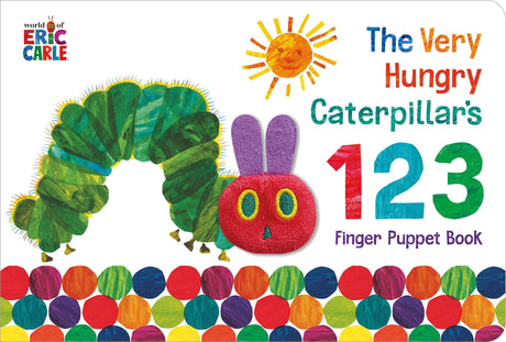 Very Hungry Caterpillar Finger Puppet Book: 123 Counting Book (The Very Hungry Caterpillar) [Hardcover] Eric Carle - Retail Maharaj