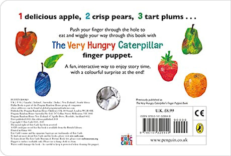 Very Hungry Caterpillar Finger Puppet Book: 123 Counting Book (The Very Hungry Caterpillar) [Hardcover] Eric Carle - Retail Maharaj