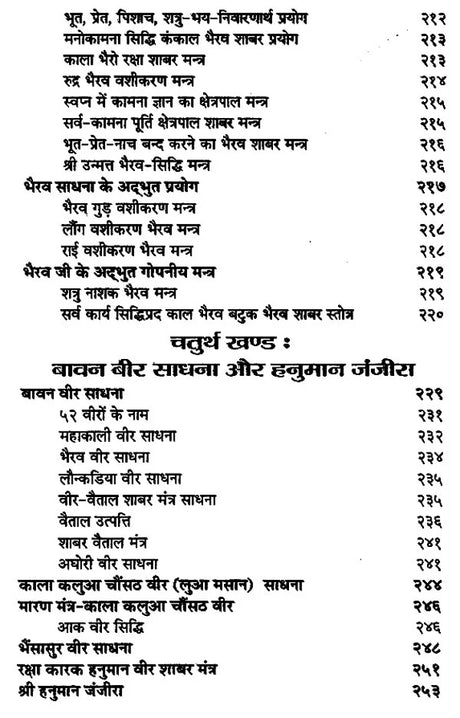 Bhairav Tantra Rahasya aur Bhishir Bhairav Shabar [Hindi] - Retail Maharaj