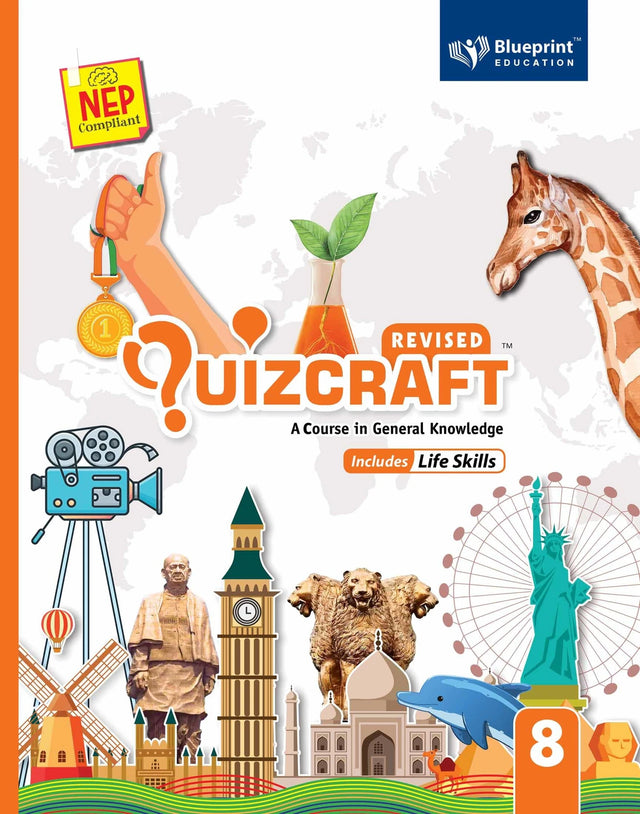 Revised Quizcraft A Course In General Knowledge 8 - Retail Maharaj