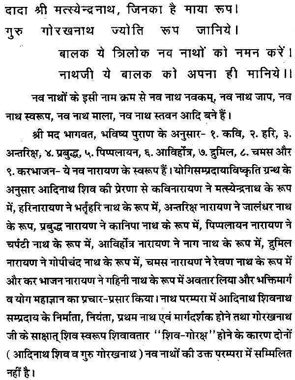 Navnath Charitra Evam Siddhant Saar [Hindi] - Retail Maharaj
