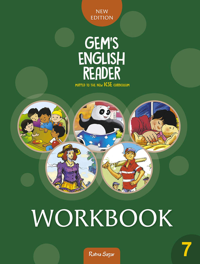Icse Gem'S English Reader Workbook 7 - Retail Maharaj