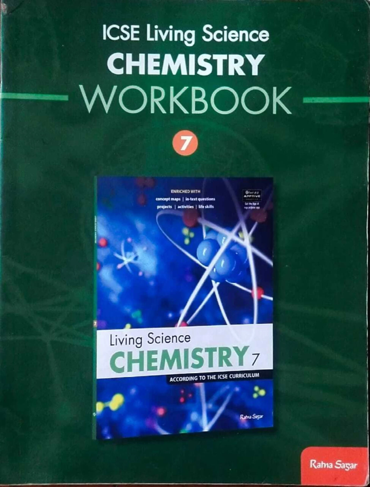 ICSE Living Science Chemistry Workbook 7 - Retail Maharaj