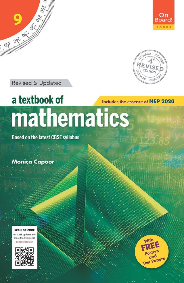 New On Board! A Text Book Of Mathematics 9 - For Class 9 - Ratna Sagar - Retail Maharaj